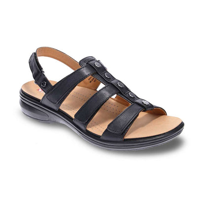 Toledo Backstrap Sandal - Black