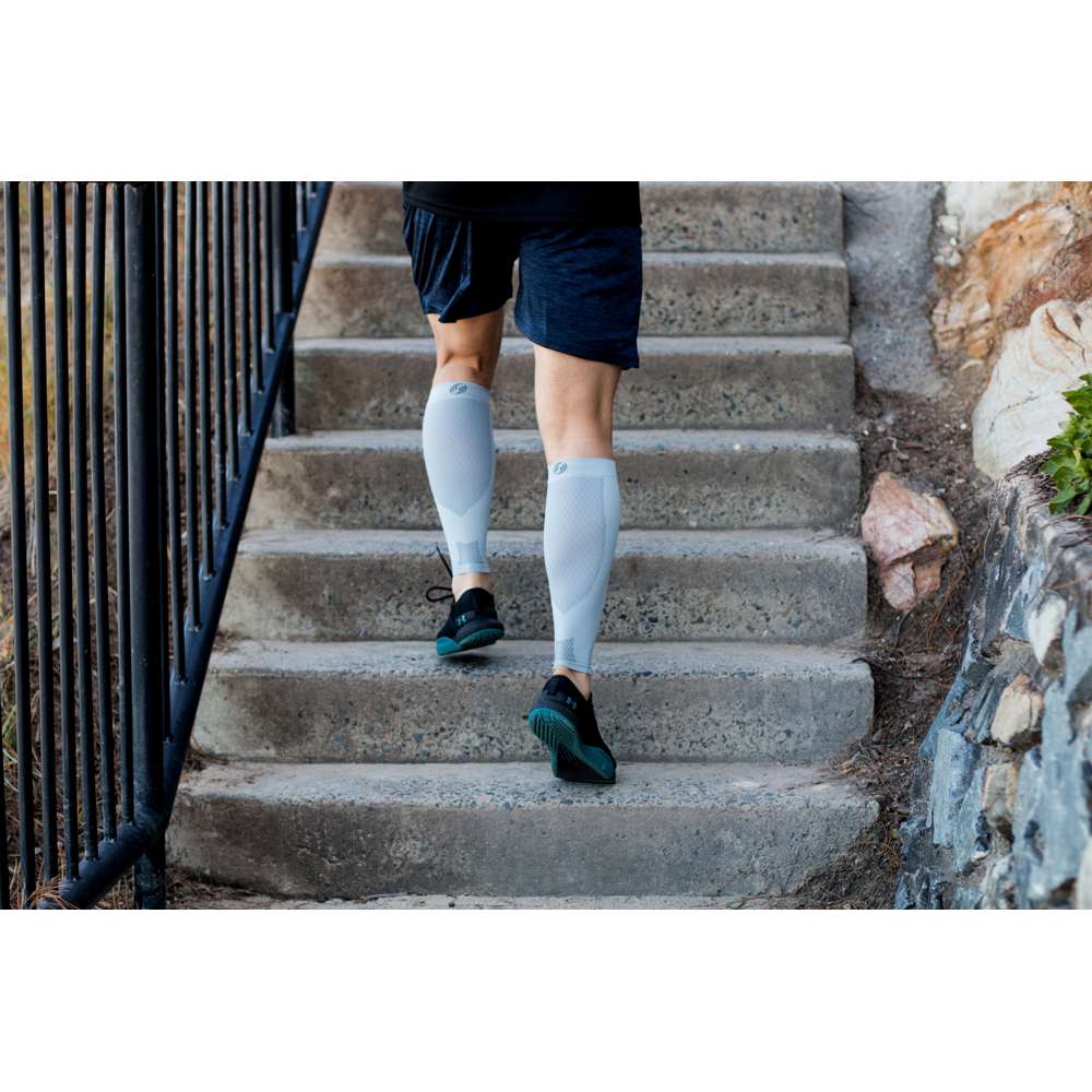 Sports Calf Compression Sleeve (CS6) - Grey
