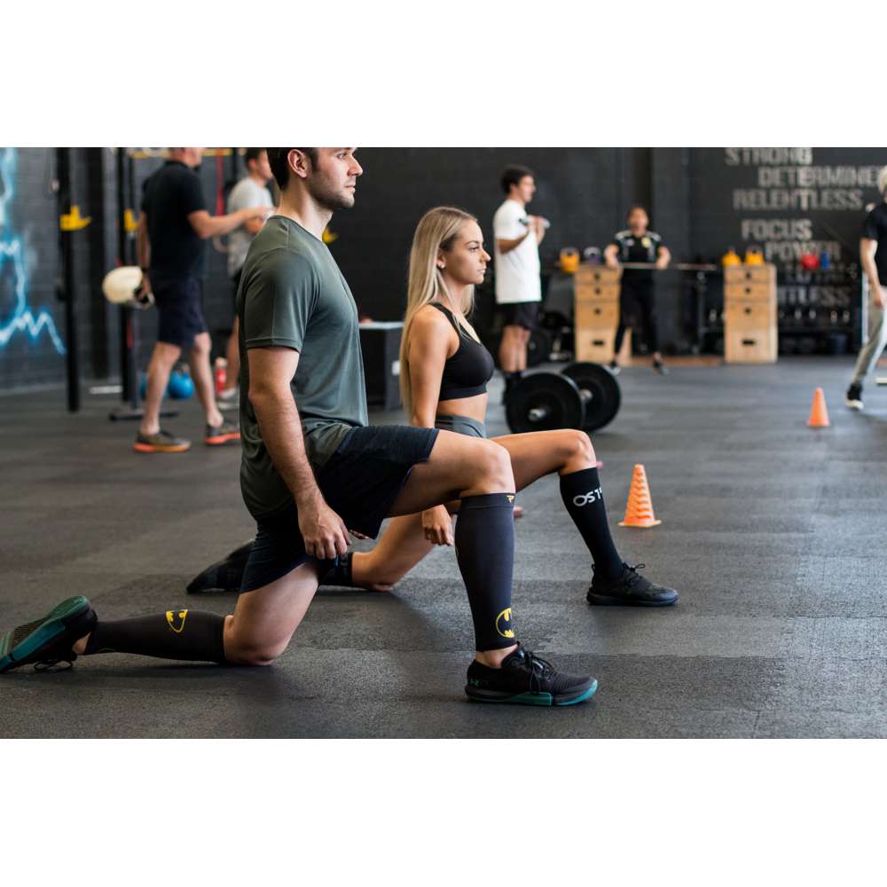 CS6 Sports Calf Compression Sleeve - White