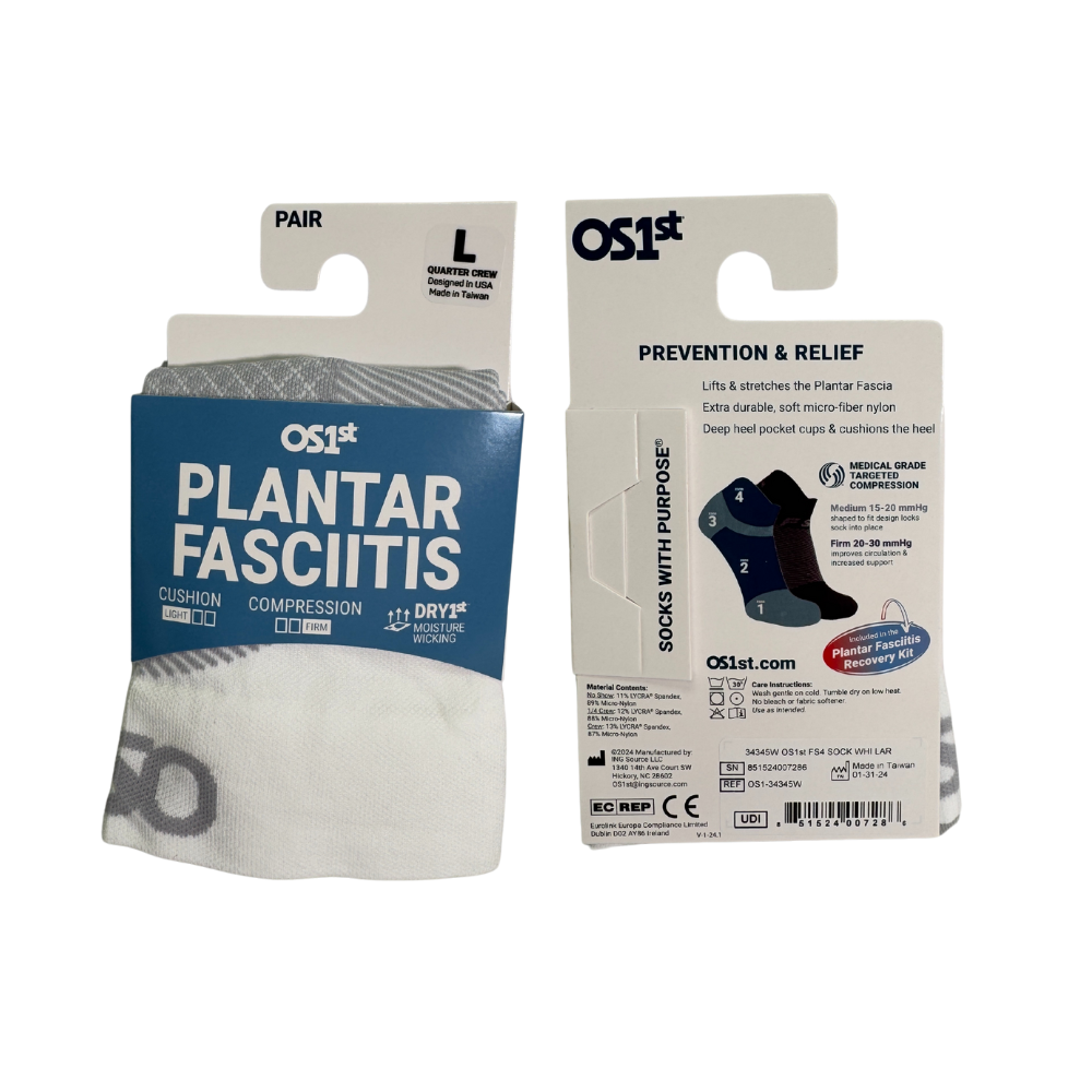 No Show Plantar Fasciitis Compression Socks (FS4) - Aqua