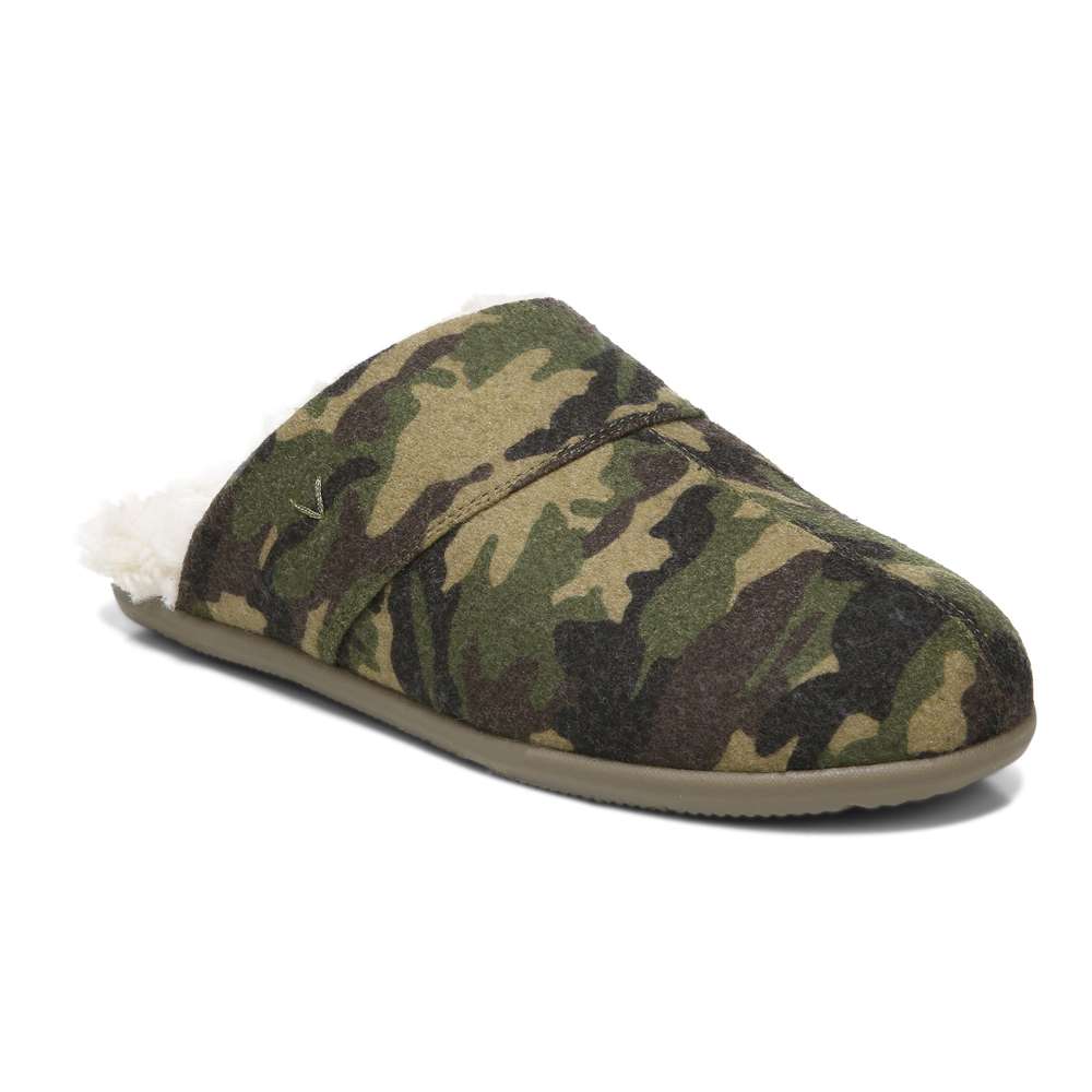 Alfons Mule Slipper - Olive