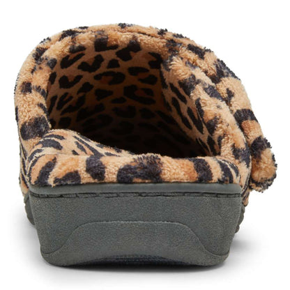 Gemma Mule Slippers - Natural Leopard