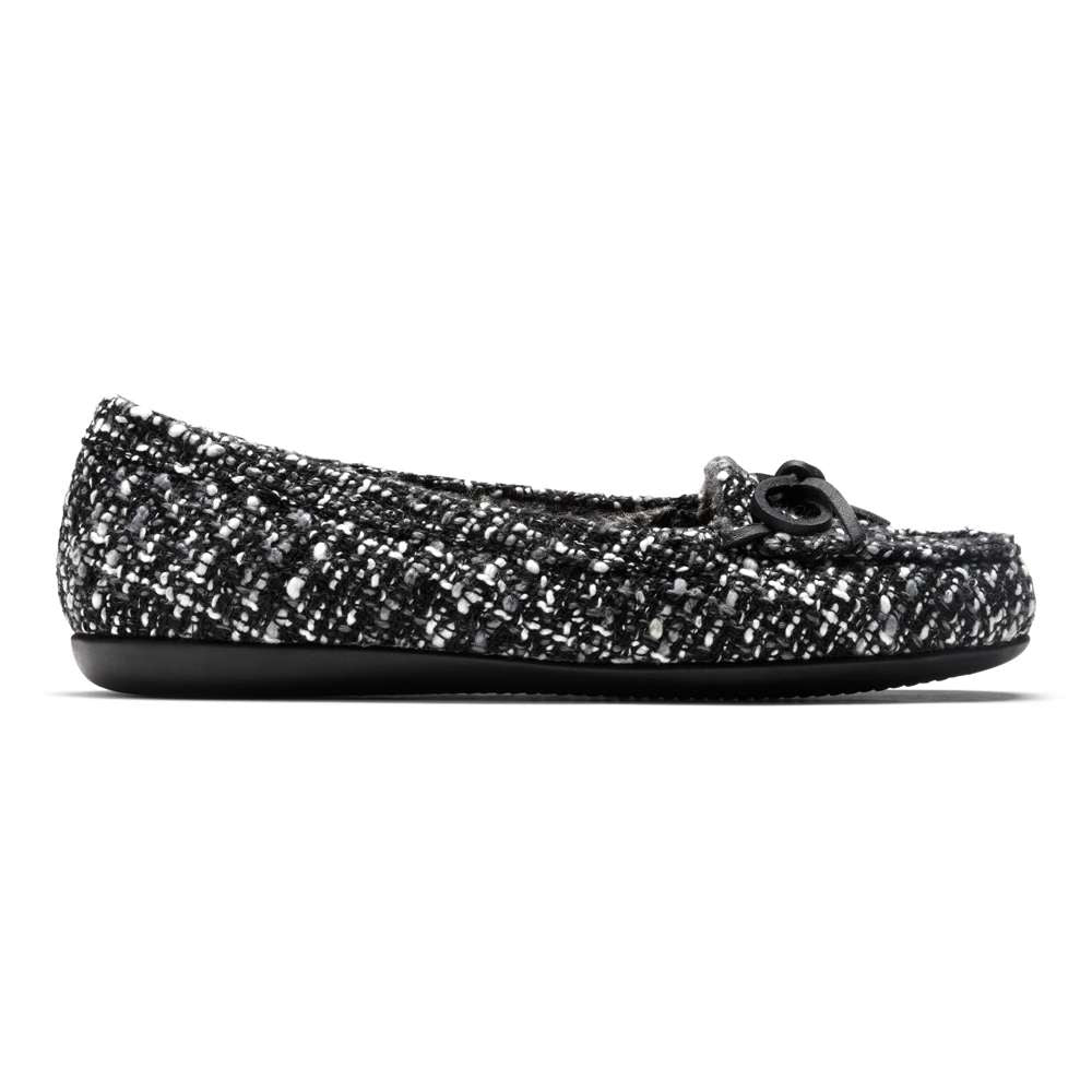 Ida Slipper - Black/Grey