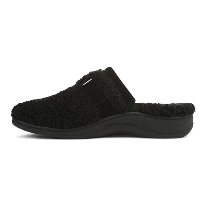 Izzy Slipper - Black
