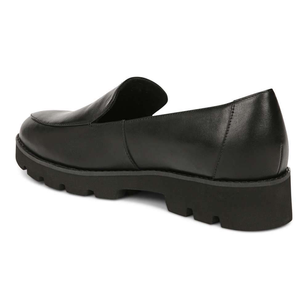 Kensley Loafer - Black Leather