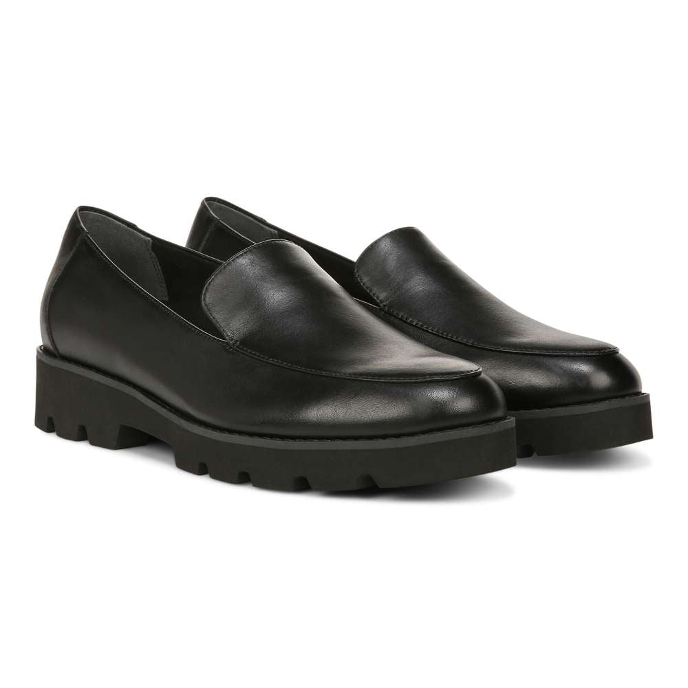 Kensley Loafer - Black Leather