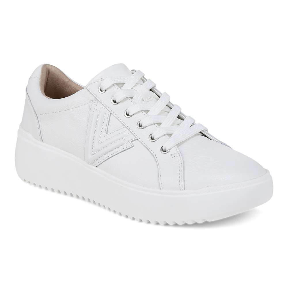 Kearny Lace Up - White
