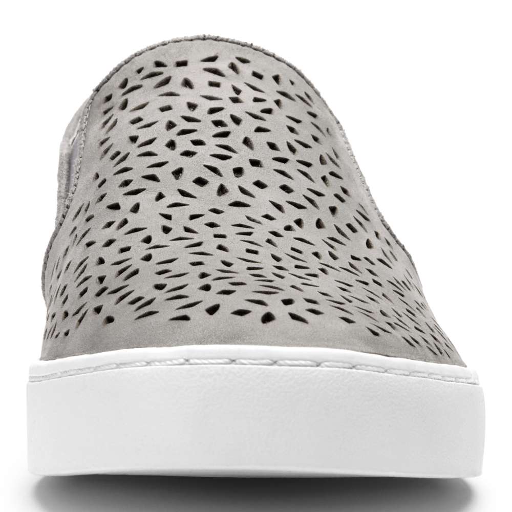 Midi Perf Slip-On Sneaker - Grey