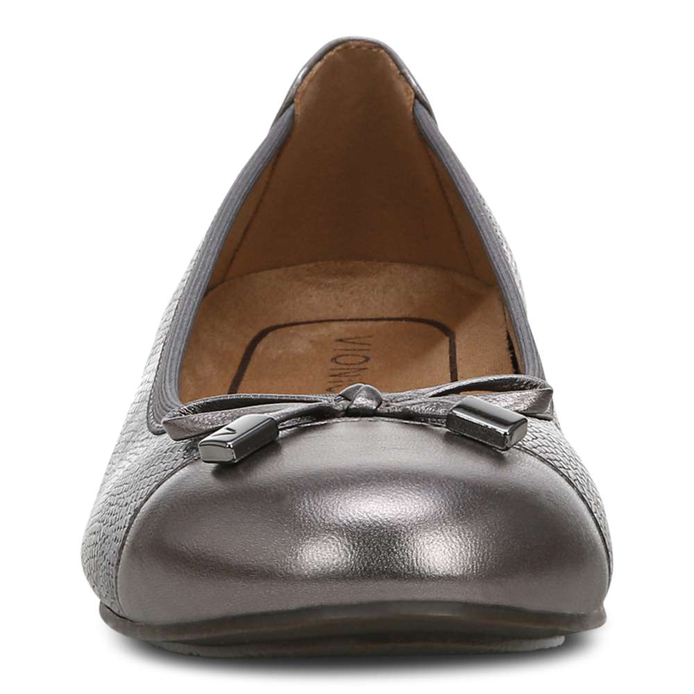 Minna Ballet Flat - Pewter Snake