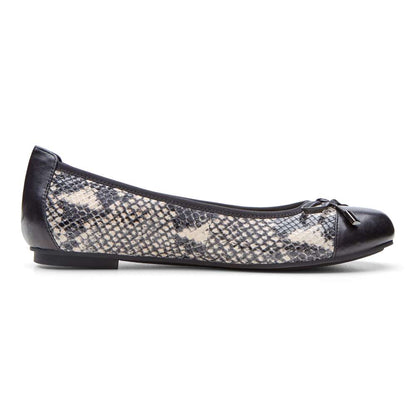 Minna Ballet Flat - Natural Snake