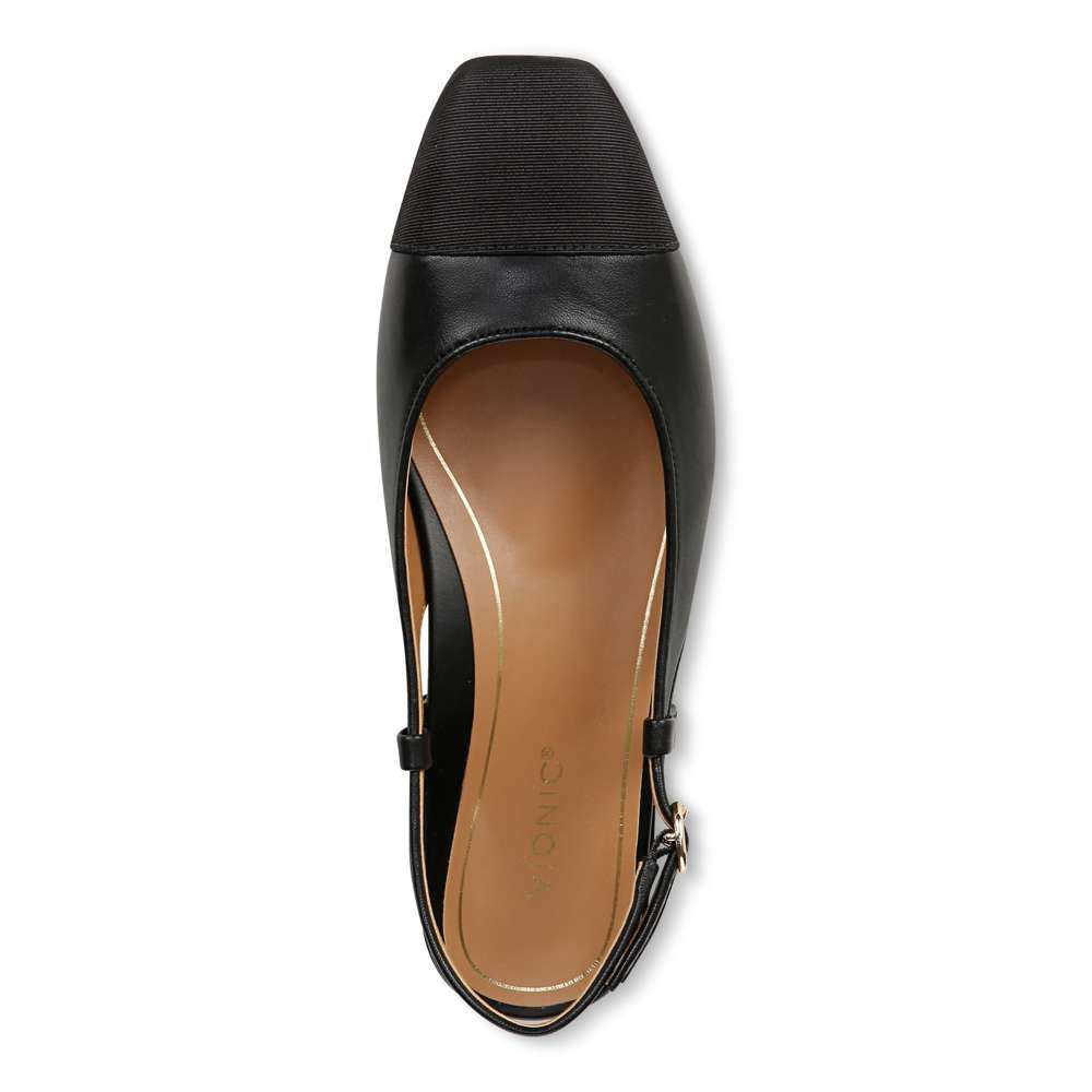Petaluma Slingback Flat - Black