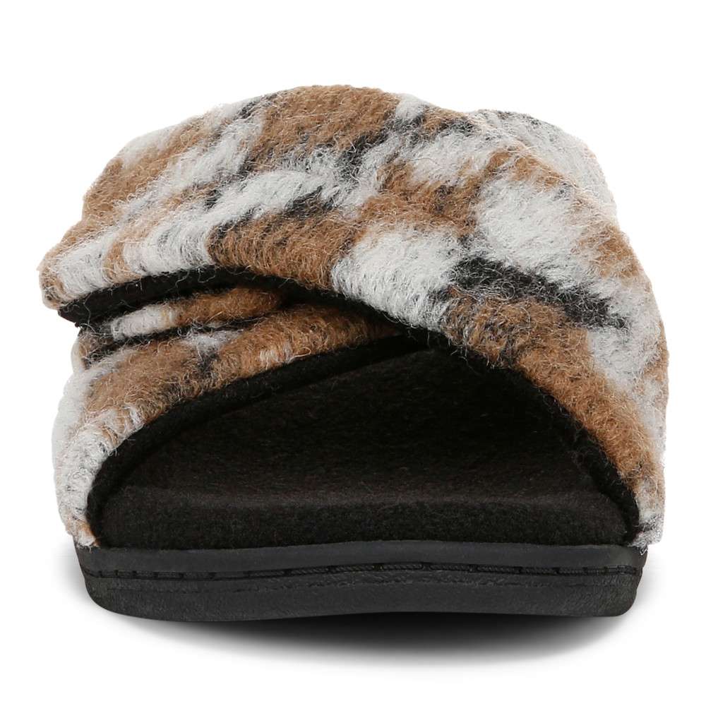 Relax II Slippers - Brown Multi