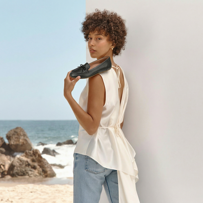 Taryn Casual Slip-On Loafer - Black