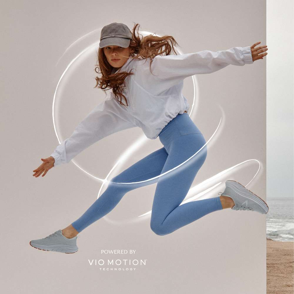 Walk Max Lace Up Sneaker - Vintage Blue Haze