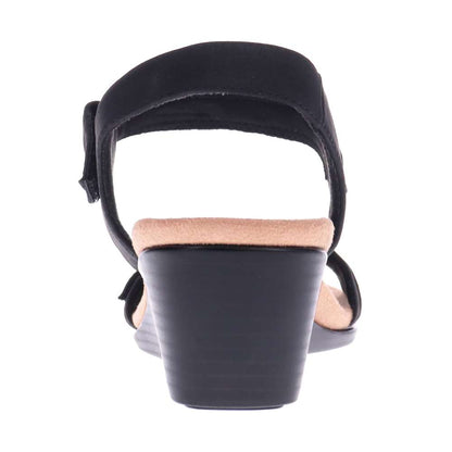 Adelaide Wedge Sandal - Black