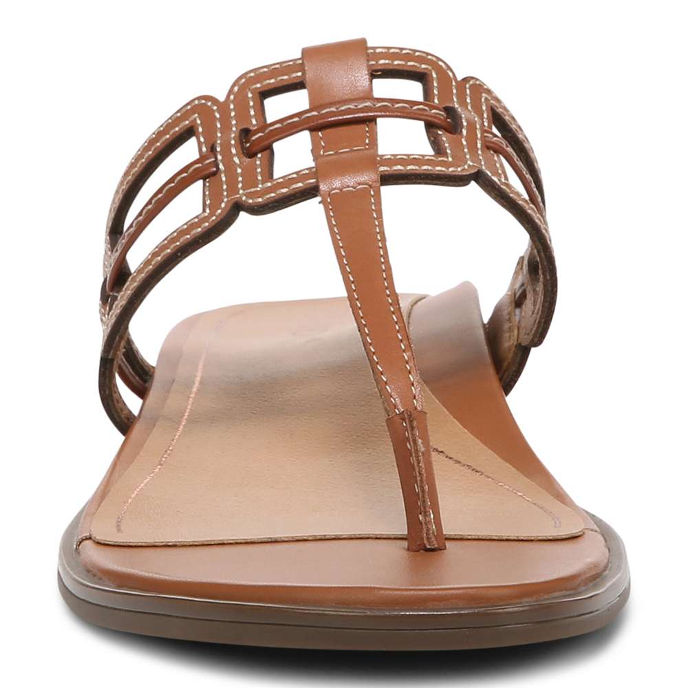 Alvana Toe Post Sandal - Tan