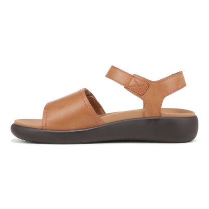 Awaken Recovery Sandal - Wheat Leather