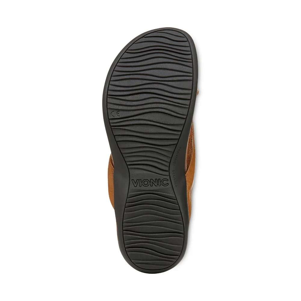 Bella Toe Post Sandal - Light Brown