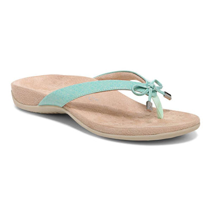 Bella Toe Post Sandal - Menta Tile