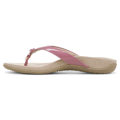 Bella Toe Post Sandal - Rhubarb