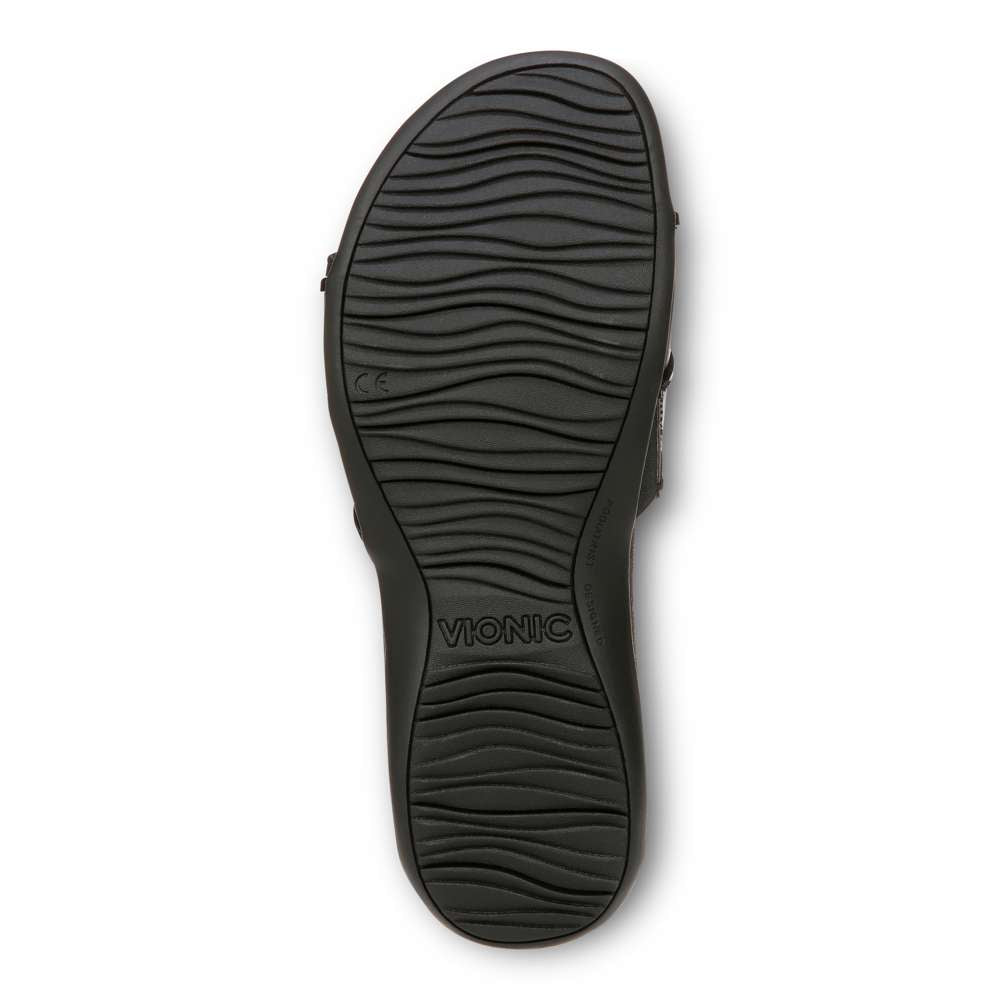 Bella Slide Sandal - Black