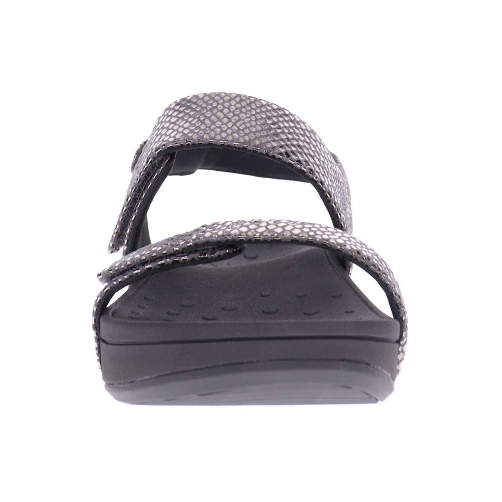 Bolinas Platform Sandal - Pewter Snake