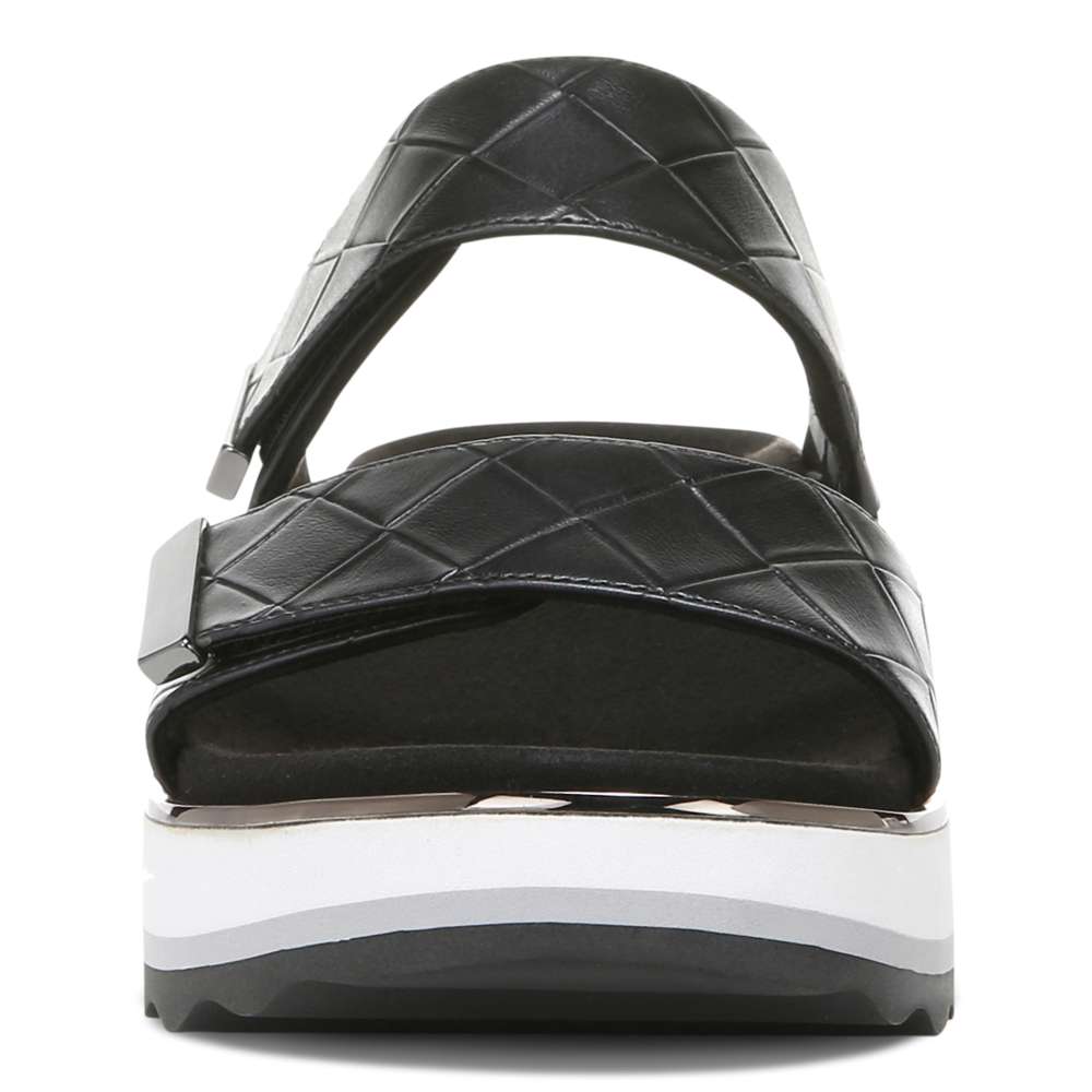 Brandie Flatform Slide Sandal - Black