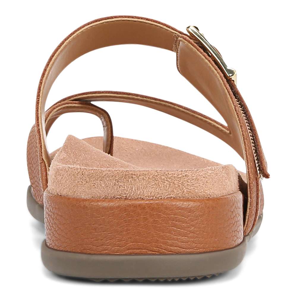 Carmela Slide Sandal - Tan