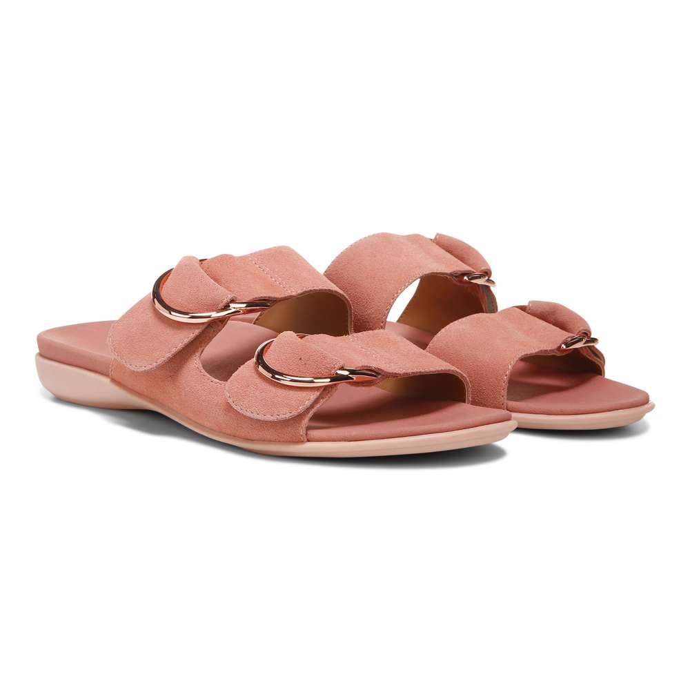 Corlee Slide Sandal - Terracotta