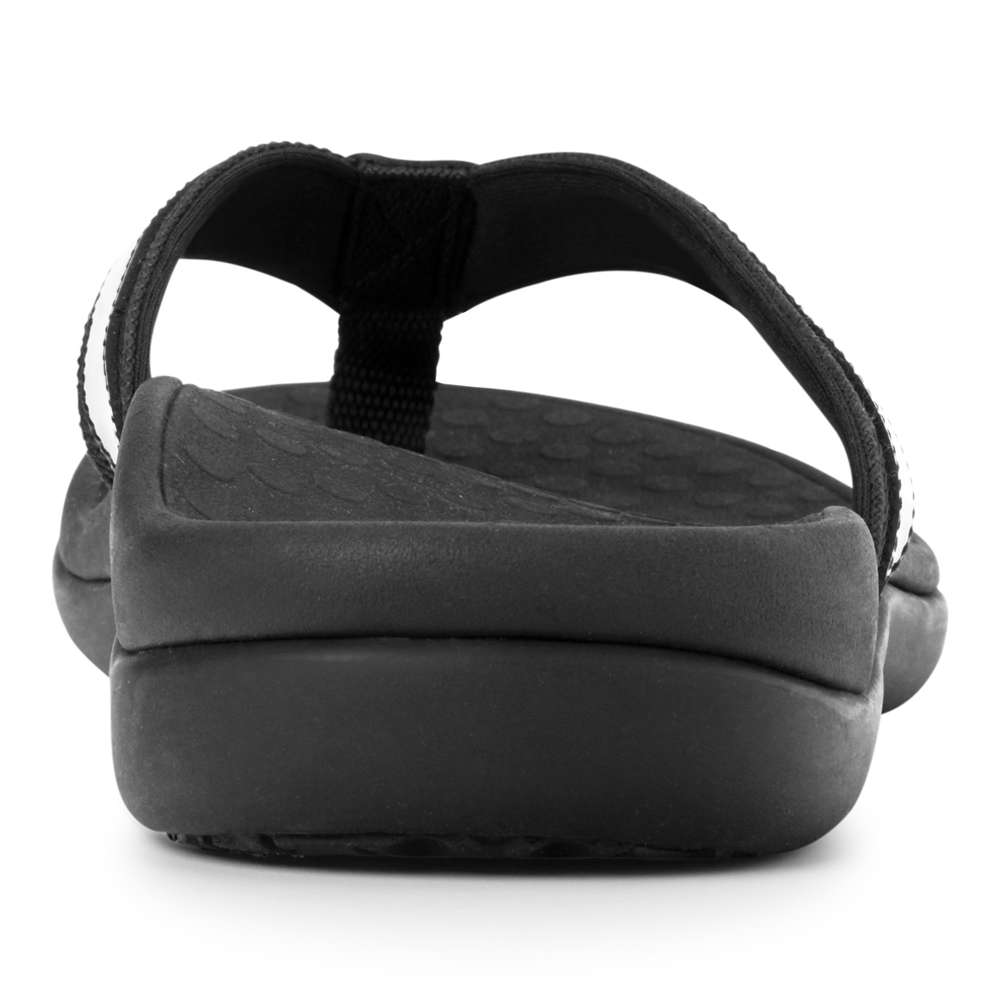 Islander Toe Post Sandal - Black