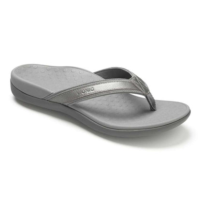 Islander Toe Post Sandal - Pewter