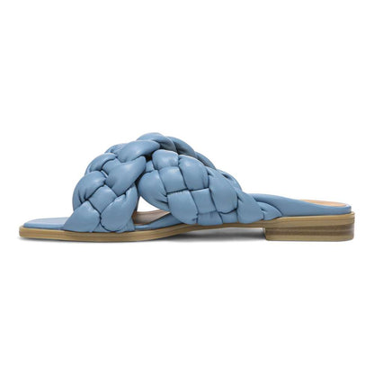 Kalina Slide Sandal - Blue Shadow