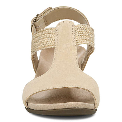 Kaytie Wedge Sandal - Semolina