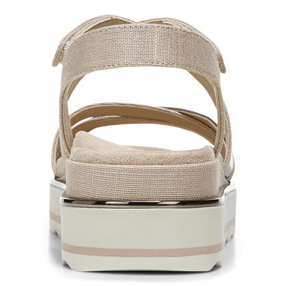 Kellyn Flatform Sandal - Moonlight Linen