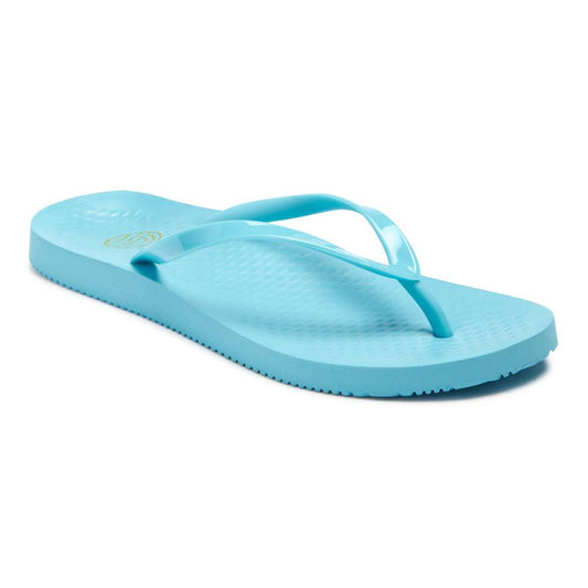 Noosa Solid Toe Post Sandal - Ocean