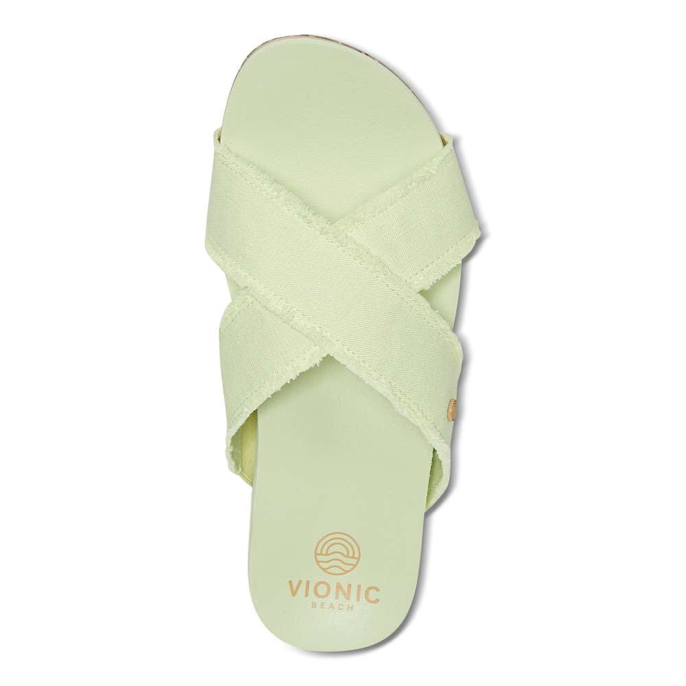 Panama Beach Slide - Lime