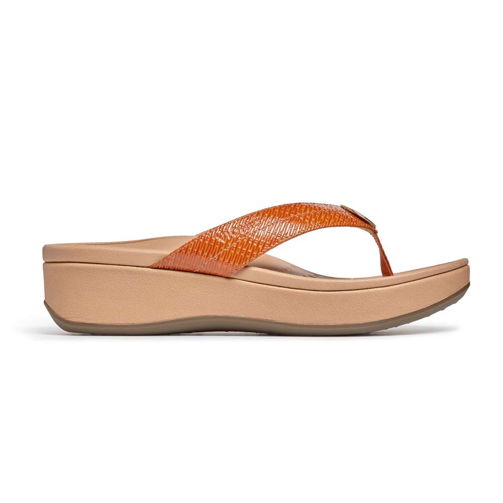 Pilar Platform Sandal - Brown