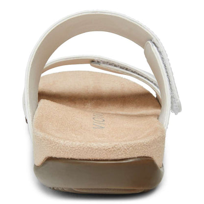Randi Slide Sandal - White
