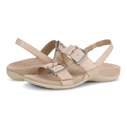 Reese Backstrap Sandal - Cameo Rose