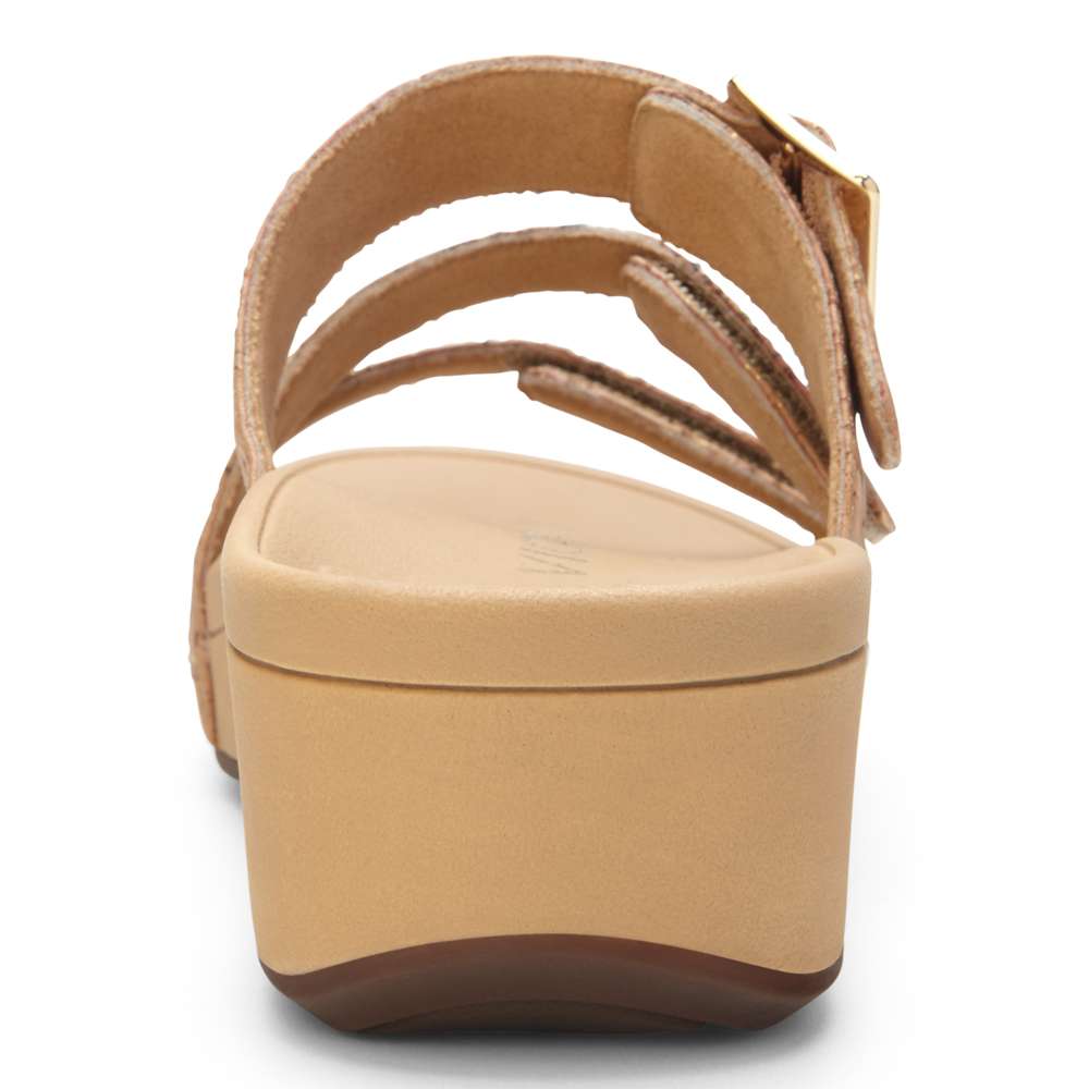 Rio Platform Sandal - Gold Cork