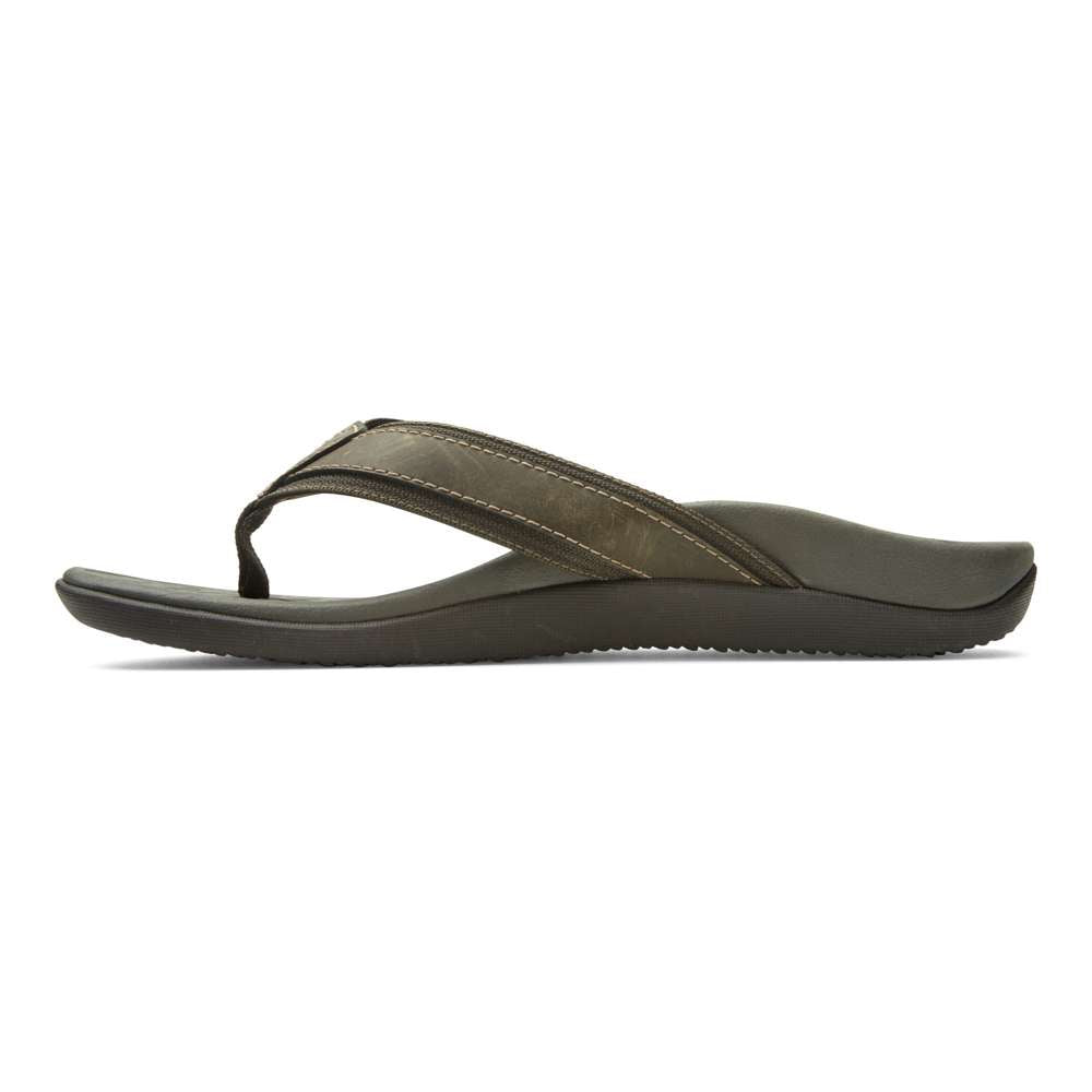 Men's Tide Toe Post Sandal - Brown