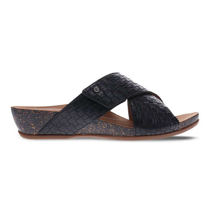 Jean Brick Wedge - Black