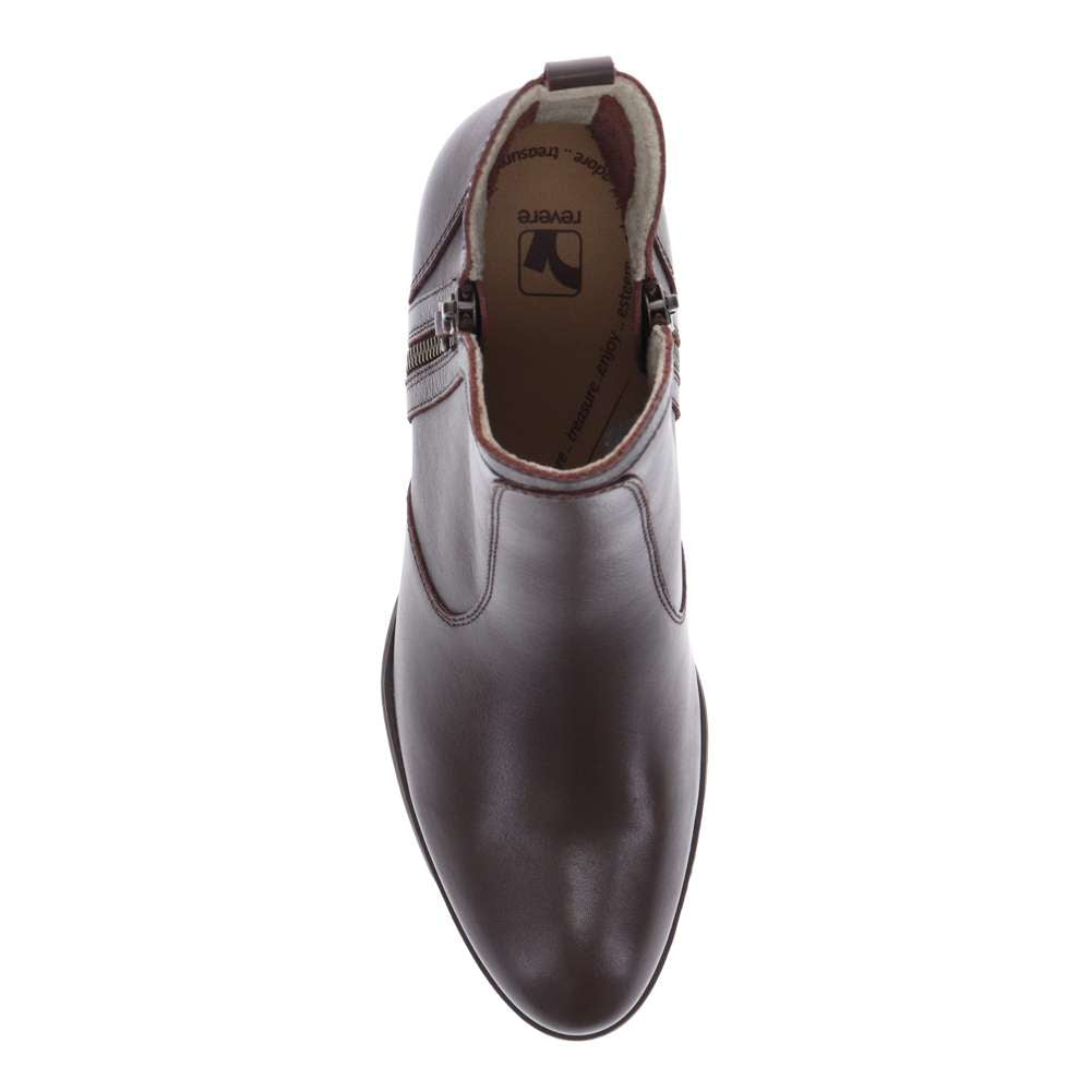 Siena II Zip Ankle Boot - Chocolate